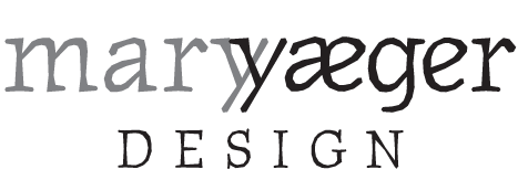 Mary Yaeger Design Banner Logo