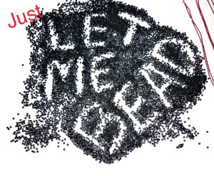Let it Bleed, Just Let Me Bead: I was taking a Typography class a few years back, and came up with this. I don’t think I ever showed it to anyone until now. I liked the teacher and the class, but I wasn’t very good at it.