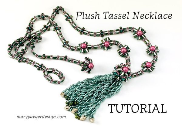 Plush Tassel Necklace Tutorial